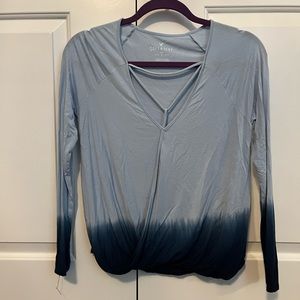 Soft & Sexy American Eagle Blue Ombré Top Size XS